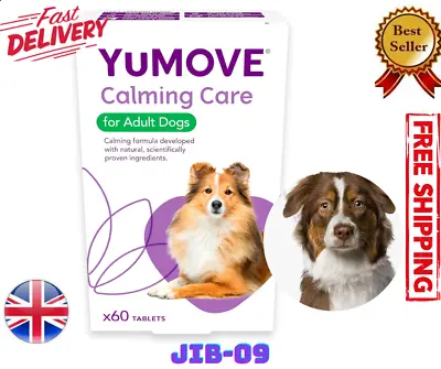 YuMOVE Calming Care For Adult Dogs | 60 & 120 Tablets | Calming Supplement • £34.97