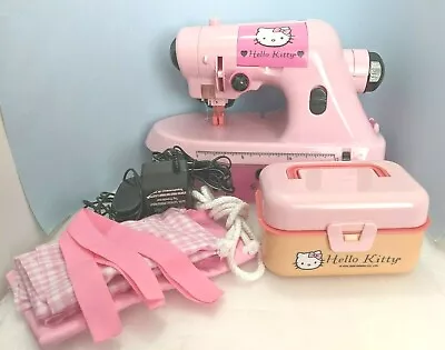 $67.54 • Buy AH. Sanrio Hello Kitty 2 In 1 Fashion Center Sewing Machine W/Bead Application