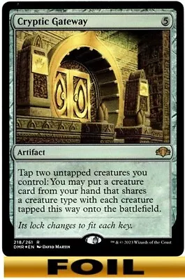 Cryptic Gateway | FOIL | NM Dominaria Remastered - Magic The Gathering • $1.35