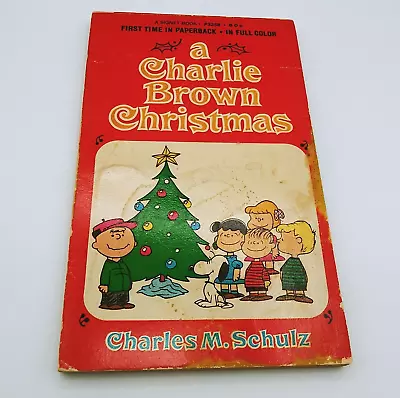 Vintage 1967 A Charlie Brown Christmas In Full Color Book 1st Printing GOOD • $19.99