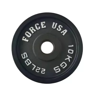 Force USA Cast Iron Weight Plates 10kg For Barbells And Curls • $20