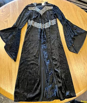 Totally Ghoul Witch/Sorceress Costume Black Halloween Theater  Juniors Large • $12.50