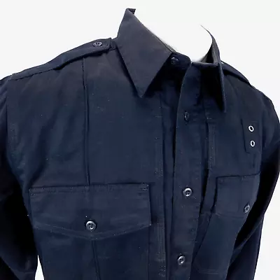 511 Tactical Series Men Black Shirt Heavy Duty Uniform Sz M 15-15 1/2 32 - 33 • $25.99