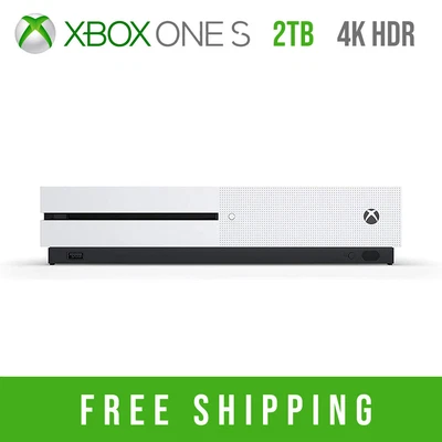 $419 • Buy Microsoft Xbox One S 2TB Video Game Gaming  Console  4K HDR