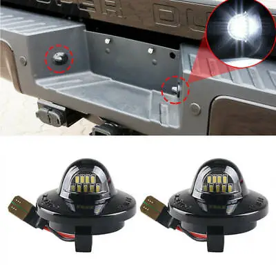 $11.78 • Buy 2 Pack For Ford F150 F250 F350 LED License Plate Light Bulb Assembly Replacement