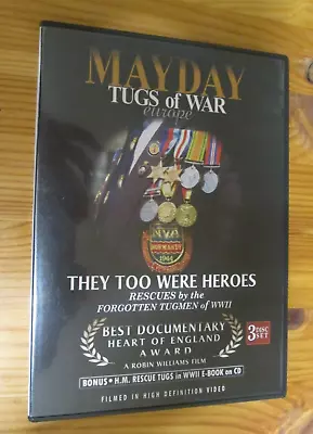 Mayday. Tugs Of War Europe Dvd - 3 Disc Set • £2.99