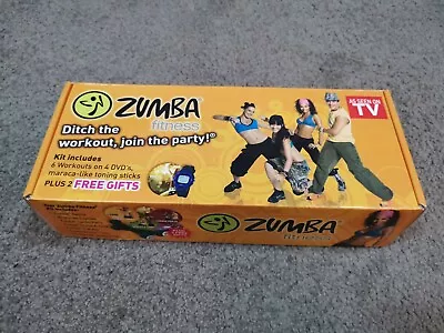 Zumba Fitness Dvd's & Toning Kits Boxed • $44.99