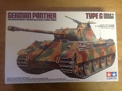 Tamiya 35170 German Panther Type G Early Version 1/35 Scale • £28.95