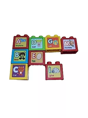 Vtech Sit To Stand Ultimate Alphabet Train Replacement Blocks 8 Blocks • $15