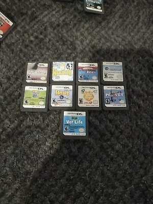 Lot Of Nintendo DS Games  - Cartridge ONLY - Tested - Grab Bag Animal Games Kids • $19.99