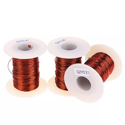 0.13mm To 1.25mm Copper Wire Magnet Wire Enameled Winding Wire Coil Wire 100-f5 • $6.44