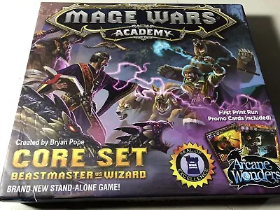 Mage Wars Academy Core Set: Beastmaster Vs. Wizard (2015) Arcane Wonders CCG • $15.99