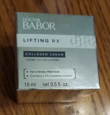 Doctor Dr Babor Lifting Rx Collagen Cream Travel 15 Ml / .5 / 0.5 Oz - NEW • $30