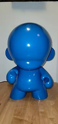 Kidrobot Blue  Mega Munny 18” Blank  DIY Toy 2012 Designer Vinyl • $175