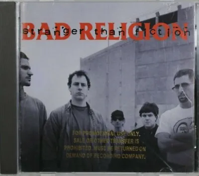 Bad Religion ‎– Stranger Than Fiction - CD Sent Tracked (C610) • $25