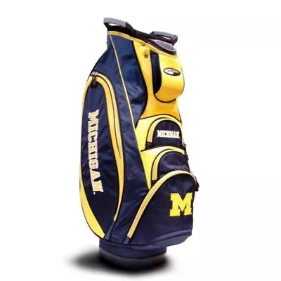 NEW Team Golf NCAA Michigan Wolverines Victory Cart Bag   • $259.95