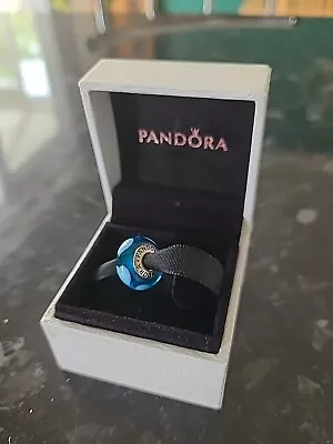 Pandora Blue Charm And Matching Presentation Box • £7