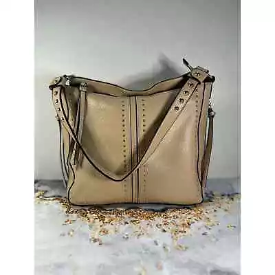 Montana West Nude Brown Leather Handbag Cross Body Purse  • $44.99