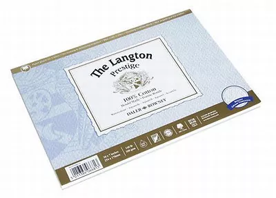 Daler Rowney Langton Prestige Block - Rough - 10  X 7  • £16.99