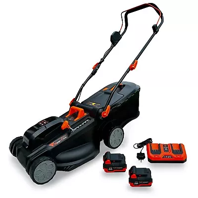 *TriMower 40V 4Ah Li-ion Battery Cordless Lawnmower 43cm/17” 6 Cut Heights BNIB* • £249.99