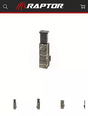 Raptor Tactical - Magnus Pistol Mag Pouch - MK1 - SMG - Multicam • $21