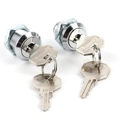 Cam Lock Locker Furniture Lock Post Mail Box Lock Camlock Cabinet Drawer Keys UK • £3.10