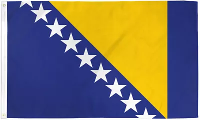 Bosnia & Herzegovina Flag 3x5ft House Flag Bosnian Flag • $9