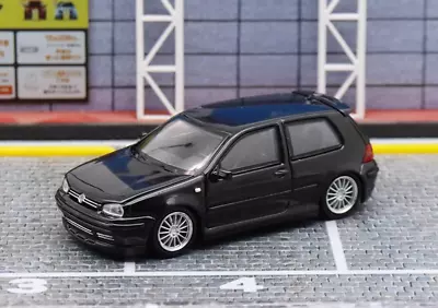 TG FH 1:64 Black VW Golf GTI MK4 Coupe Sports Model Diecast Metal Car New • $41.99