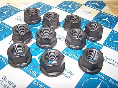 Mercedes-Benz Unimog MB-trac Wheel Nut 27 Mm AF Flat Seat For 20 Mm Stud - NEW • £2.95