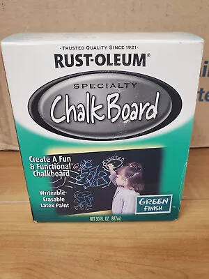 1-pcs Rust-Oleum Chalkboard Paint Scratch Resistant 11 Fl Oz Green 206438 • $14.99