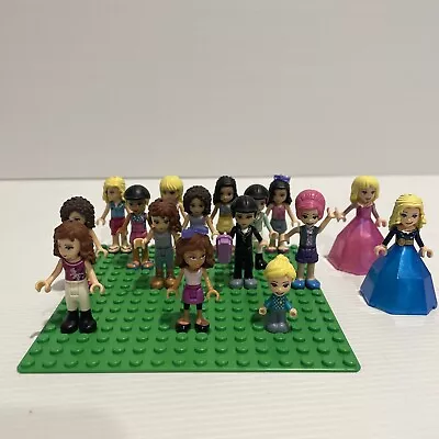 Lego Friends Minifigures X16 Girls Women Disney Princess Minifigs • $36