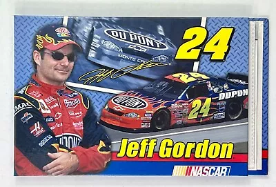 Vintage Nascar Jeff Gordon 4 X 6 Photo Album Books With Autograph Page  NC2 • $7.95