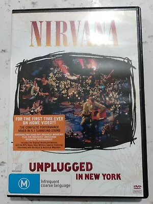 Nirvana Unplugged In New York DVD 2007 Geffen Records & MTV Rating M All Region  • $10