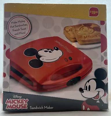 NEW Disney Mickey Minnie Mouse French Toast Hot Sandwich Maker DCM-51  600 Watts • $34.98