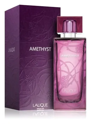Lalique Amethyst 100ml Eau De Parfum Spray Womens Brand New & Sealed Box • £27.99