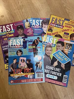 1992 And 93 Fast Forward Magazines Take That Eastenders • £15