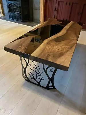 48  X 30  Epoxy Wooden Center Table Top / Epoxy Resin Table Home Decor • $2269.44