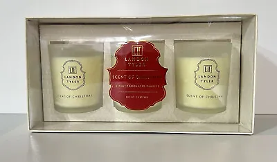 £6.99 • Buy Landon Tyler Scent Of Christmas Highly Fragranced Candles Set Of 3 Votives 3x70g