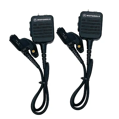 LOT OF 2 Motorola NMN6250A Radio Public Safety Microphone For XTS3000 XTS5000 • $26.73