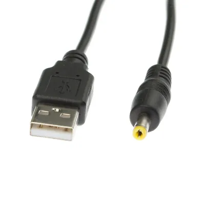 £3.99 • Buy 90cm USB Black Charger Power Cable Adaptor For Sony NV-U93T, NVU93T GPS Sat Nav