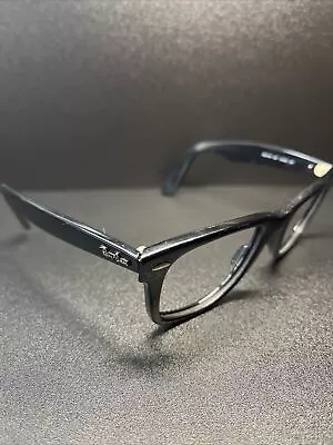 Ray Ban Wayfarer Italy L RB2140 901 50[]22 3N Black Sunglasses G4 • $35