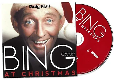 Daily Mail Promo CD - ' BING ( CROSBY)  AT CHRISTMAS ' -   12 Track CD • £1.75