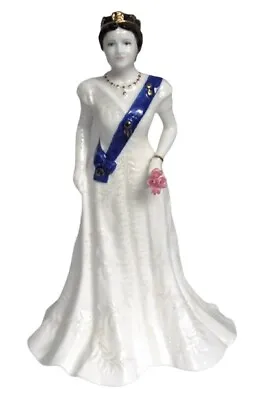 Coalport Queen Mother 95th Birthday Limited Edition Figure 187/500 Boxed • £79.99