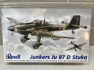 $11.50 • Buy Revell #85-5250 Junkers Ju 87D Stuka  Model Kit- 1:48 Scale