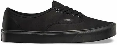 Vans Authentic Lite + (canvas) Black / Black Shoes Aust Seller • $62.26