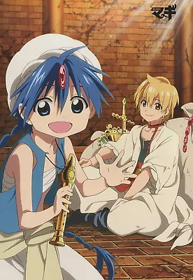 Poster Promo Magi The Labyrinth Of Magic La Storia Della Arcana Famiglia Anime • $9.99