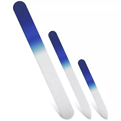 3Pcs Crystal Glass Nail File - Professional Nail File For Natural Nails Artif... • $6.96