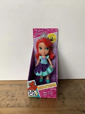 Disney Princess Little Mermaid Mini Ariel Poseable Doll (3 ) Cake Topper Gift • £6