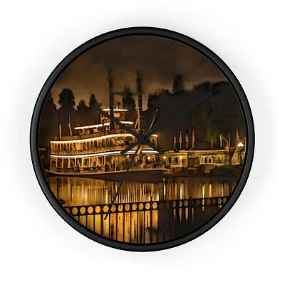 Wall Clock Disneyland Mark Twain Riverboat Ride • $44.02