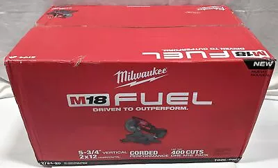 Milwaukee M18 FUEL 18V 10in Cordless Dual Bevel Sliding Miter Saw 2734-20 • $424.99